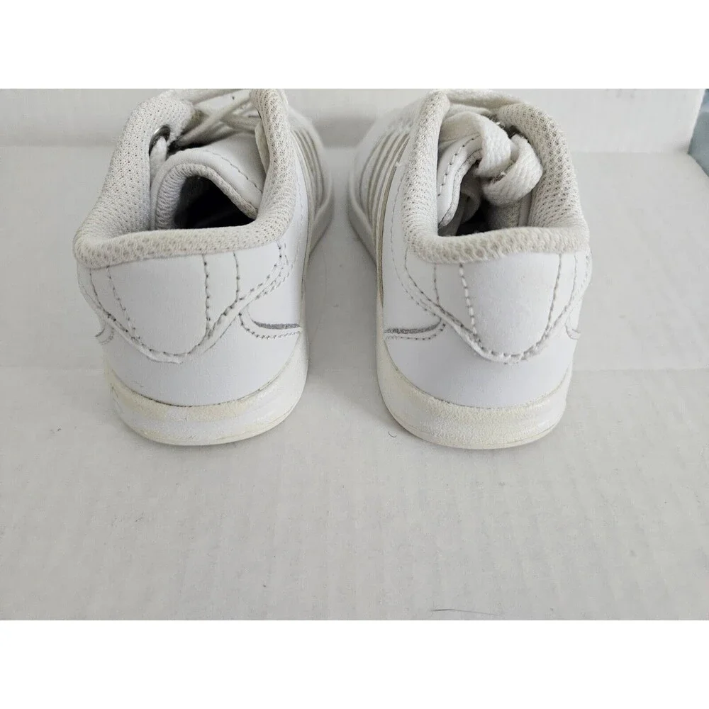 Vintage Infant K-Swiss White Lace Up Sneakers Shoes Size 7